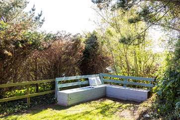 A quiet spot to the rear of Coast Lodge is perfect for some peaceful contemplation.