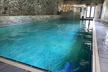 Enjoy a dip in the shared pool after a long day.