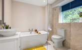 Another gorgeous bathroom can be found on the lower floor. This is the en-suite to Bedroom three. - Thumbnail Image