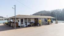 The River Shack in Stoke Gabriel is a lovely spot for coffee, cake, lunch and ice cream!