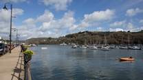 The beautiful River Dart and the stunning watercraft in Dartmouth.