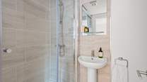 The en suite shower-room to bedroom 4.