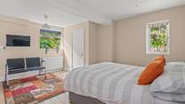 Downstairs are two more bedrooms - Bedroom 3 is a king room.