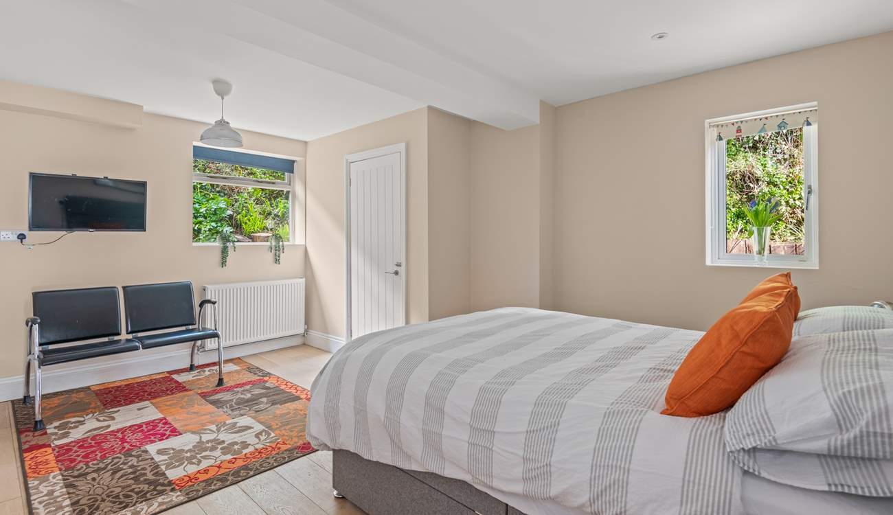 Downstairs are two more bedrooms - Bedroom 3 is a king room.