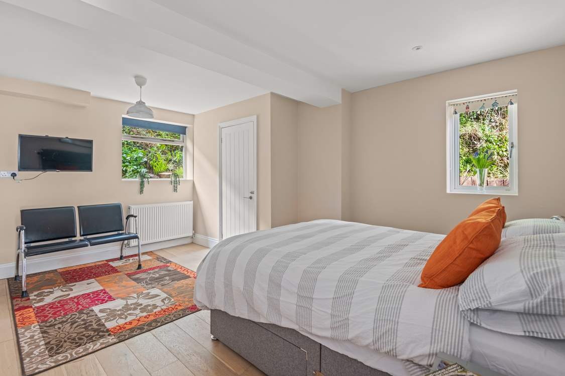 Downstairs are two more bedrooms - Bedroom 3 is a king room.