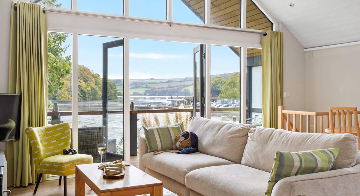 There are plenty of places to relax around the house.