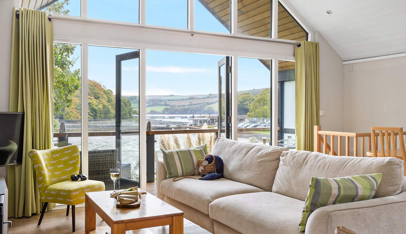 There are plenty of places to relax around the house.