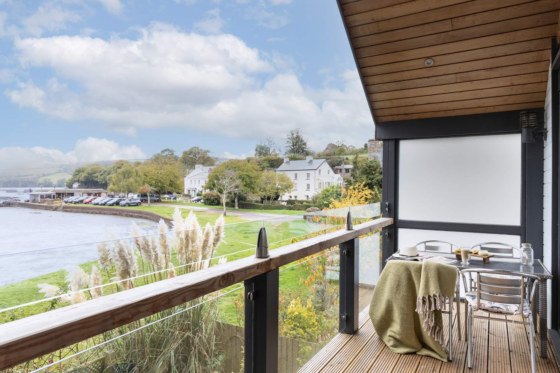 While away the day on the superb balcony.