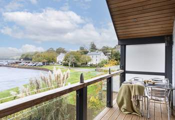 While away the day on the superb balcony.