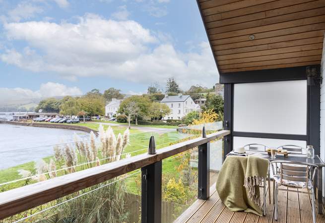 While away the day on the superb balcony.