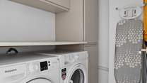 A handy utility room can be found on the lower ground floor.