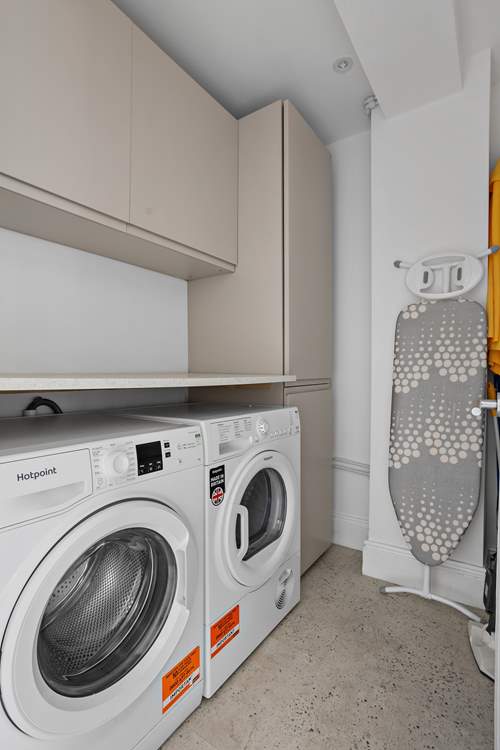 A handy utility room can be found on the lower ground floor.