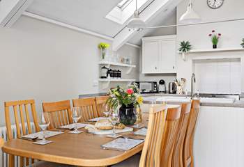 Gather round the dining-table for a delicious holiday meal.