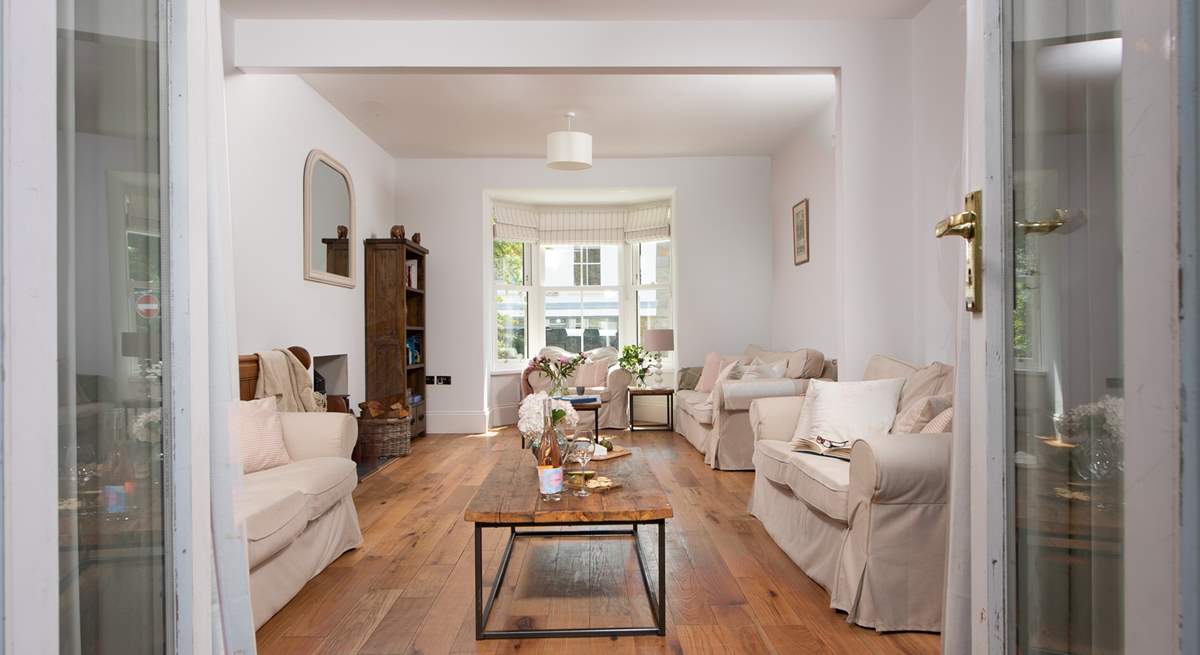 Relax in the beautiful sitting-room.