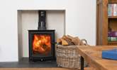 Light the wood-burner for cosy evenings in. - Thumbnail Image