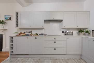 The lovely kitchen.
