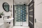 The gorgeous shower-room on the first floor.