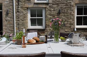 Outdoor dining at its best.