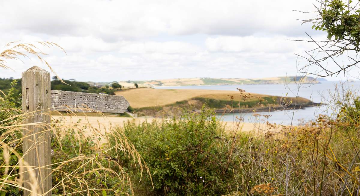 Access to the coast path is a short stroll away.