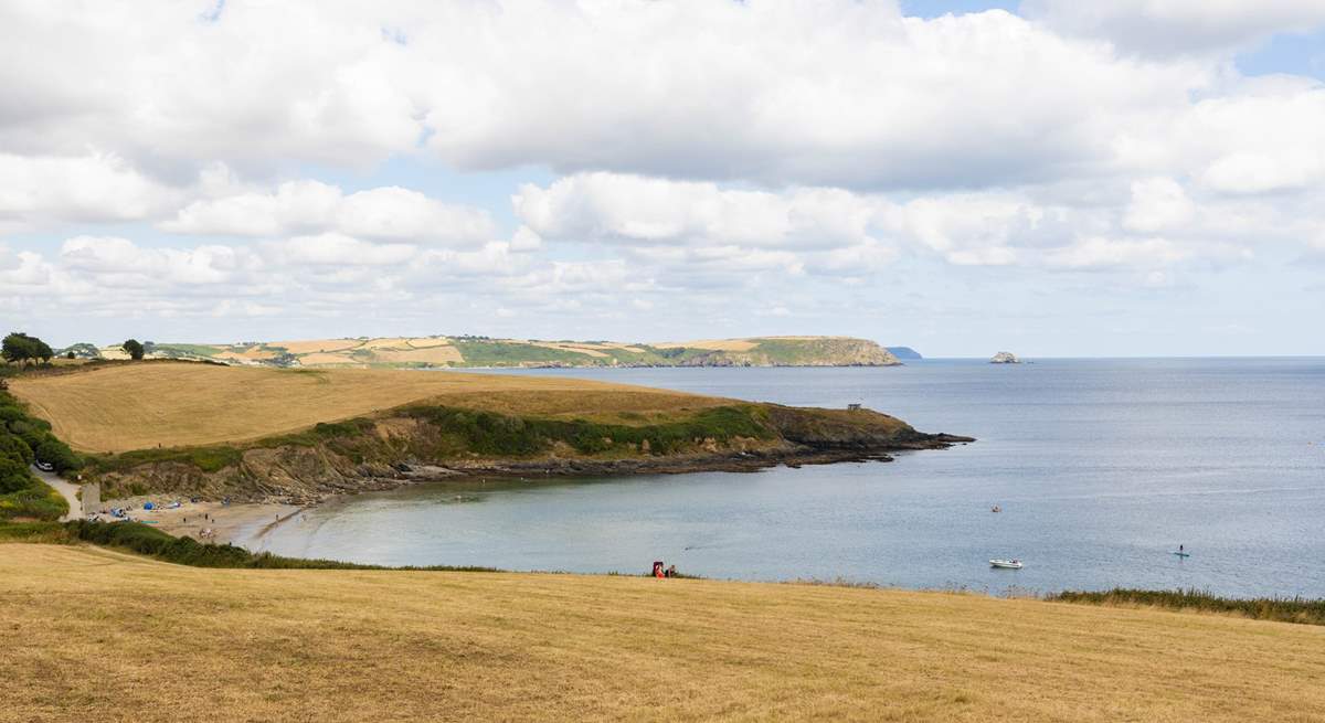 Wander down the road and pick up the coast path for miles of stunning scenery and great walking.