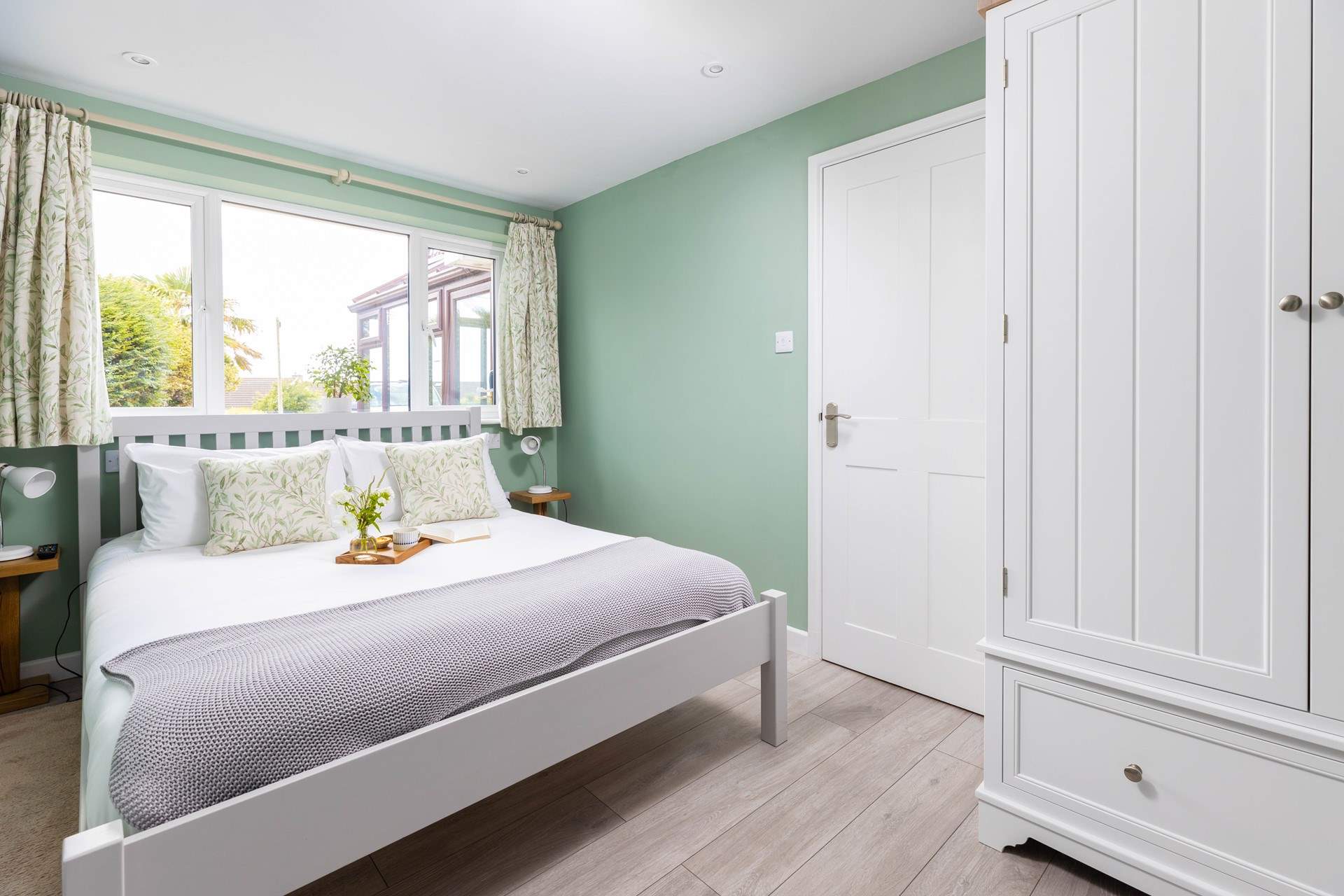 The bedrooms are beautifully furnished with comfort in mind.