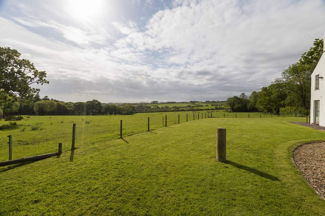 How about that for a view from the garden!