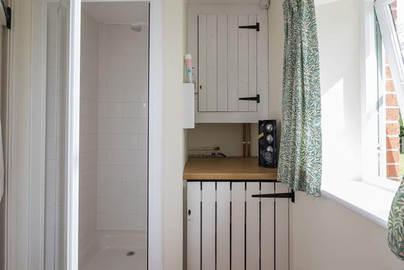 A handy shower-room is also tucked away on the ground floor.