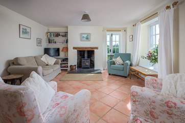 Every room in this idyllic cottage has a wonderfully cosy feel to it.
