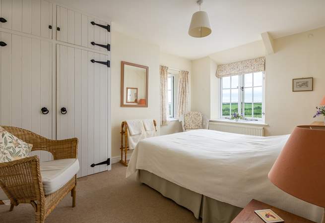 Retreat to bedroom one after a long day and sink into its luxurious double bed.