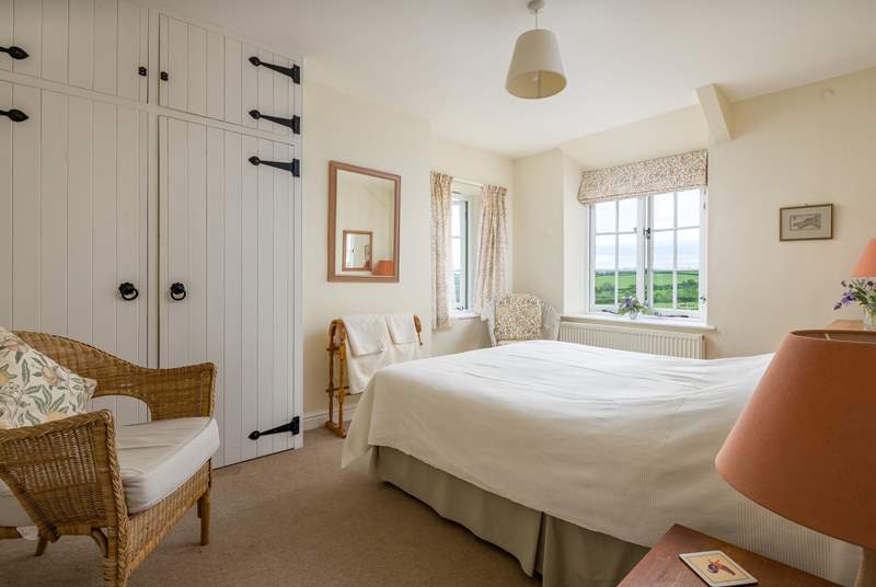Retreat to bedroom one after a long day and sink into its luxurious double bed.
