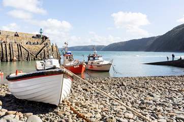 Clovelly is nearby and well worth a visit.