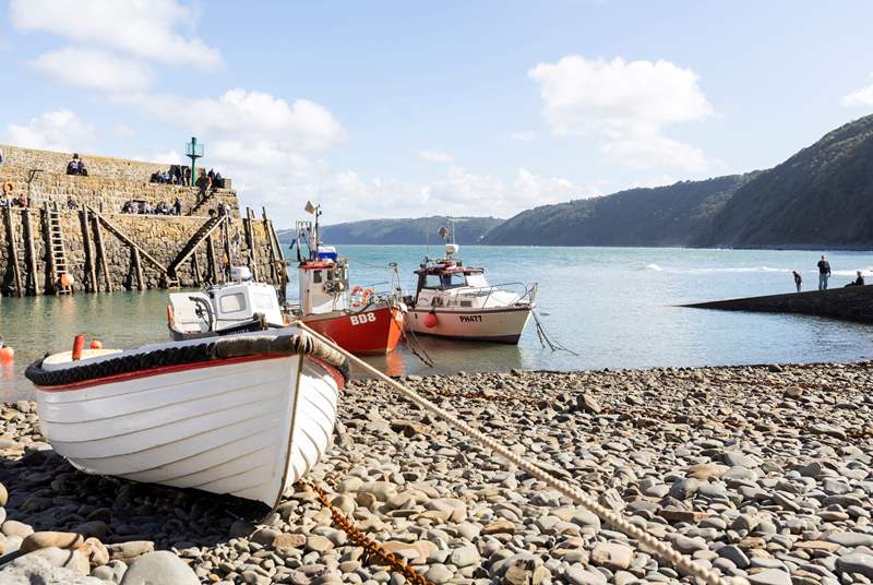 Clovelly is nearby and well worth a visit.