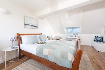Bedroom 1 is a very pretty double room, and is located on the second floor.