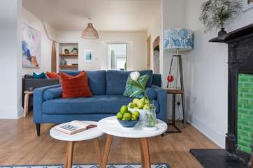 Lots of colourful touches throughout.