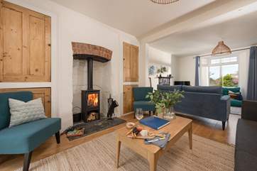 Light the wood-burner and relax.