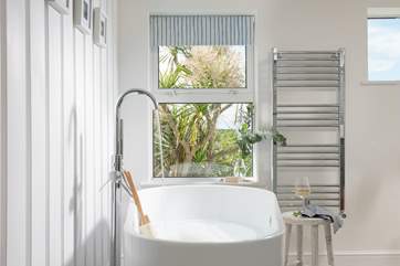 The bathroom is simply divine.