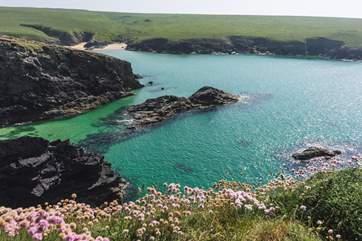 The Cornish coast path will take your breath away.