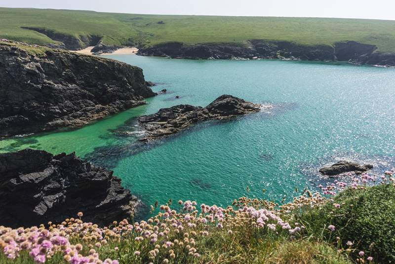 The Cornish coast path will take your breath away.