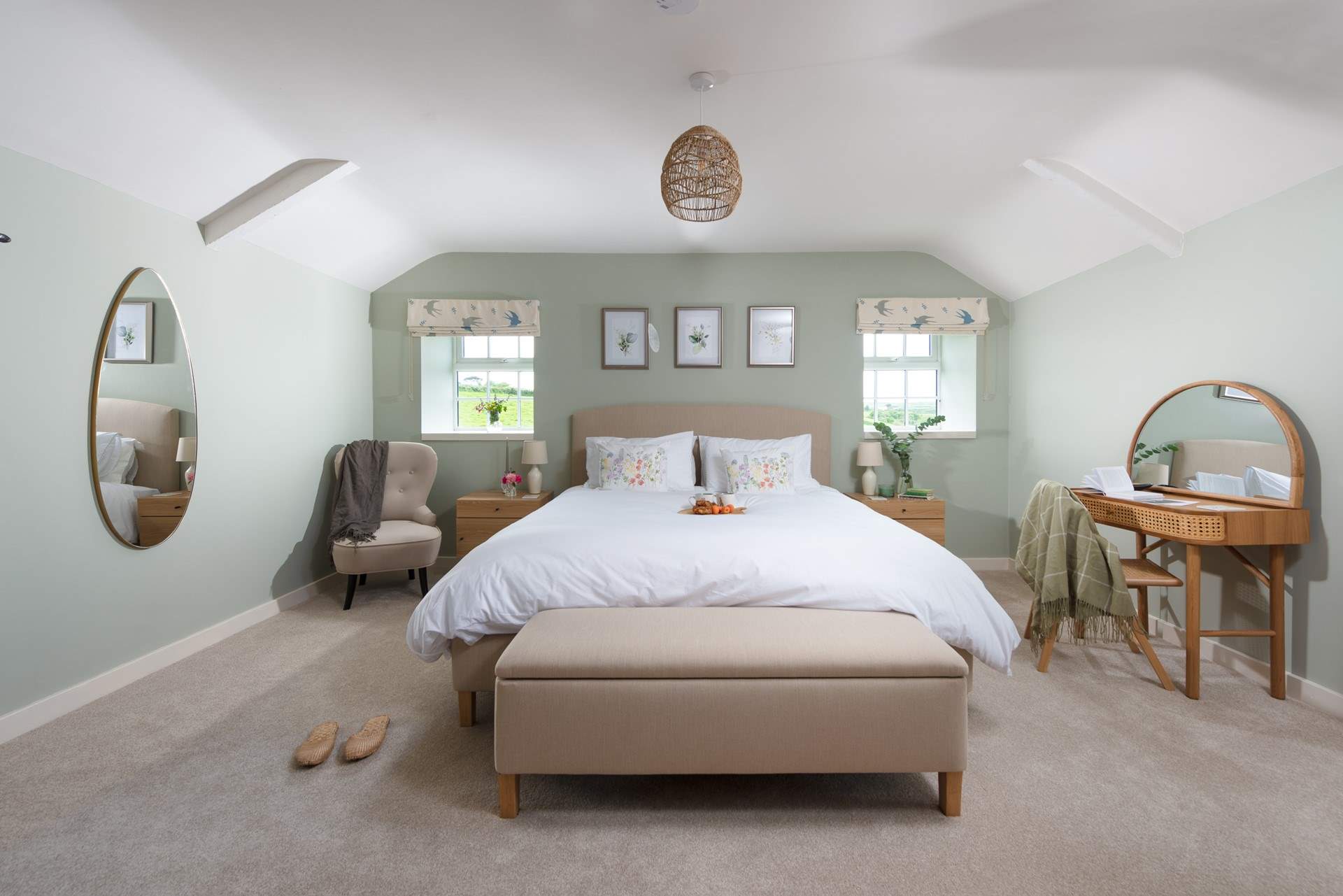 Luxury linens and a super comfy bed awaits you.