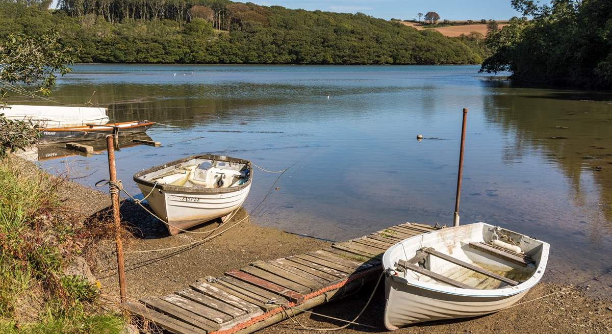 Discover hidden coves and inlets around the Roseland peninsula.