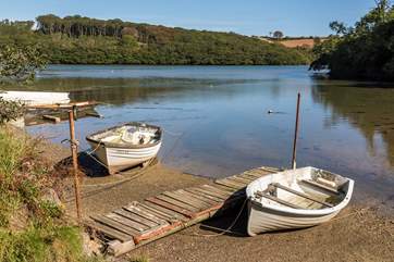 Discover hidden coves and inlets around the Roseland peninsula.