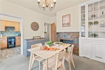 The dining-room.