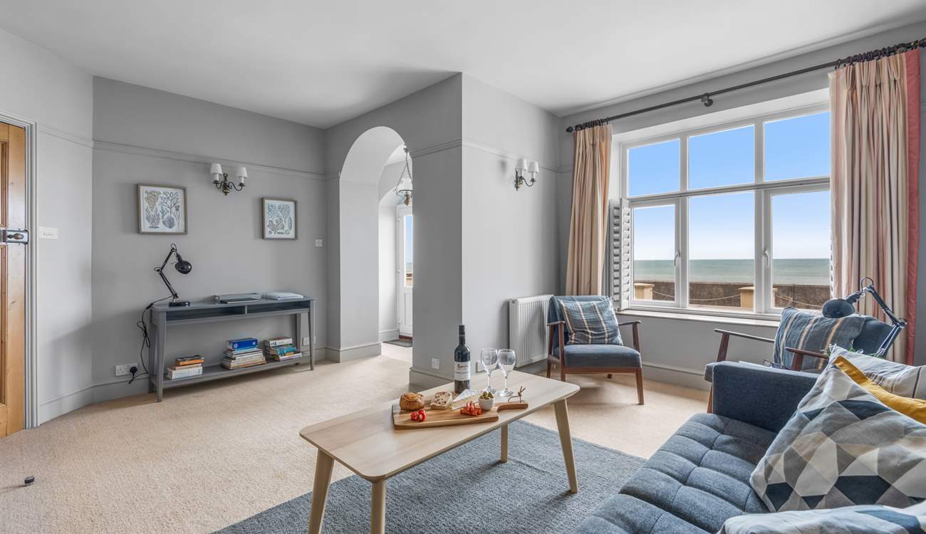 While away an hour or two gazing at the sea.