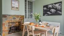 Enjoy delicious dinners here.
