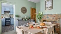 The dining-room.
