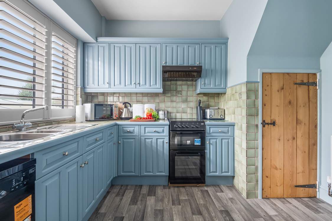 The lovely kitchen.