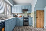 The lovely kitchen.