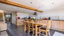 Plenty of space to cook your favourite meals whilst chatting to family and friends.