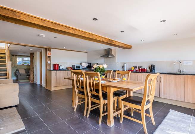Plenty of space to cook your favourite meals whilst chatting to family and friends.