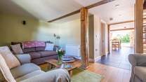 The cosy sitting-room.